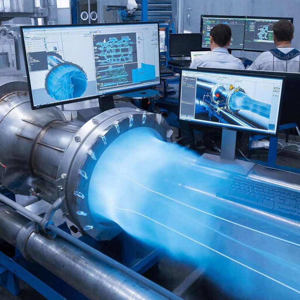 Модификация проточного тракта системы выхлопа газотурбинной установки